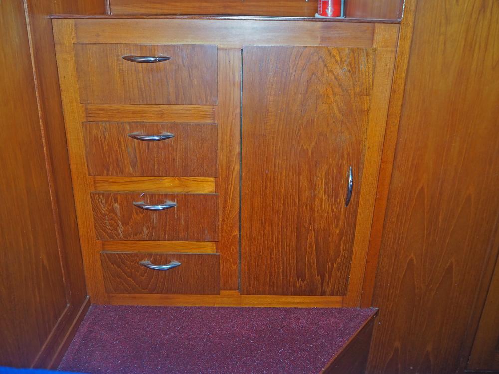 Achterkajuit, Accommodatie